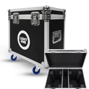 LIGHT4ME RAPID SPOT 200 CASE 2IN1 flightcase voor 2 moving heads