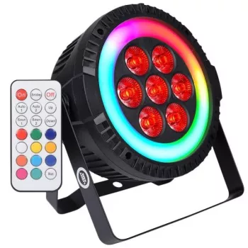 LIGHT4ME RINGO PAR toneelspot met ring