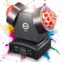 LIGHT4ME SID4 4-in-1 moving multi-effect licht met beam, wash, rood/groen laser en stroboscoop