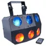 LIGHT4ME SIX EYE BEAM krachtig LED-beameffect met afstandsbediening
