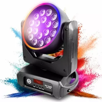 LIGHT4ME SKY WASH 18x10W RGBW moving head waslicht