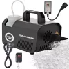 LIGHT4ME SM 400W BK Sneeuwmachine - 1L tank, kabelafstandsbediening, zwart