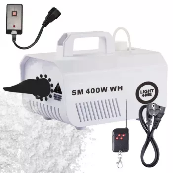 LIGHT4ME SM 400W WH sneeuwmachine