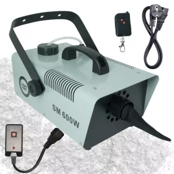 LIGHT4ME SM 600W sneeuwmachine met kabelafstandsbediening