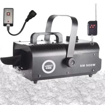 LIGHT4ME SM 900W sneeuwmachine zwart