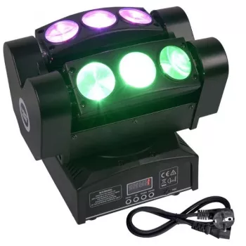 LIGHT4ME SPIDER HEAD 6x10 disco-effect moving head