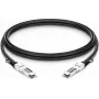 Lightwin 100G QSFP28 naar QSFP28 Direct Attach koperkabel, 0,5m, HPE/Aruba compatibel (LWO-DAC-QSFP28-0.5M-HPE)