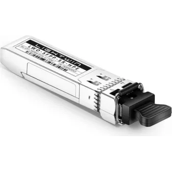 Lightwin 10G SFP+ SR transceiver, 850nm, 300m, DDM, LC duplex, multimode, HP Aruba compatibel (LWO-SFPP-SR-HPE)