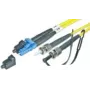 Lightwin 2m LC-ST duplex OM3 multimode glasvezel-patchkabel, LSZH, zwart/blauw (LDP-50 LC-ST 2.0 OM3)
