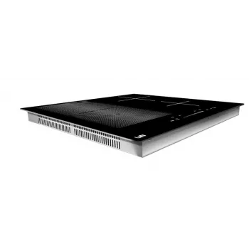 LIN LI-B47221 7200 W inductiekookplaat – 4 zones inbouw keramische glaskeramische kookplaat, touchbediening, booster, timer, zwart