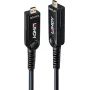 Lindy 20m glasvezel-hybride Micro-HDMI 8K60 LSZH kabel met afneembare HDMI-aansluitingen 38542