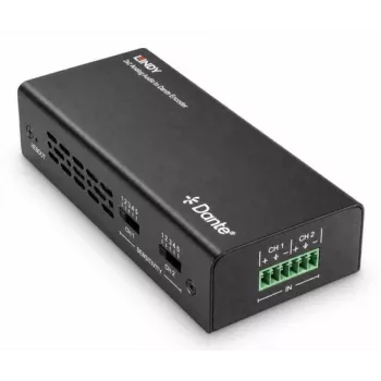 LINDY 2-kanaals analoog audio naar Dante encoder 70622