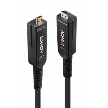 Lindy 30m glasvezel-hybride Micro-HDMI 8K60 LSZH kabel met afneembare HDMI-aansluitingen (38544)