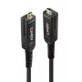 Lindy 60m glasvezel-hybride micro-HDMI-8K60-LSZH-kabel met afneembare HDMI-aansluitingen (38547)