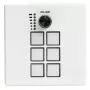 LINDY control keypad, 6 programmeerbare toetsen en draaiknop, RGB-achtergrondverlichting, USB-C, aluminium, zwart 32306