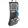 LittleLife autostoelorganizer L16080 - Robuust polyester met 8 vakken en tablethouder