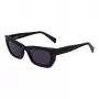 LIU JO LJ790S5221001 dames vlinderzonnebril zwart grijs gradient 52mm
