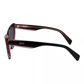LIU JO dames zonnebril LJ794S - zwart montuur grijze glazen 54mm