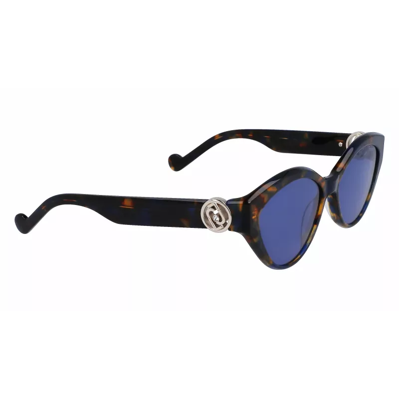 LIU JO dames zonnebril LJ767SR-460 acetaat montuur UV400-bescherming 56 mm