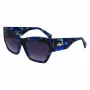 LIU JO dameszonnebril LJ785S-424 blauw vlinder cat eye 61mm