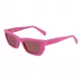 LIU JO dames zonnebril LJ790S5221610 - zwart montuur, grijze glazen, 52 mm