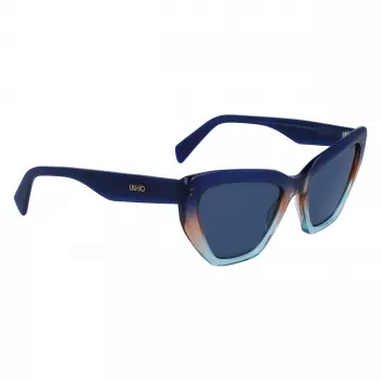 LIU JO dames zonnebril LJ794S-439 blauw vlindermonuur UV400