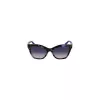 LIU JO dames zonnebril LJ804S-430 Havana acetaat vierkant montuur bruin verloopglazen 54mm