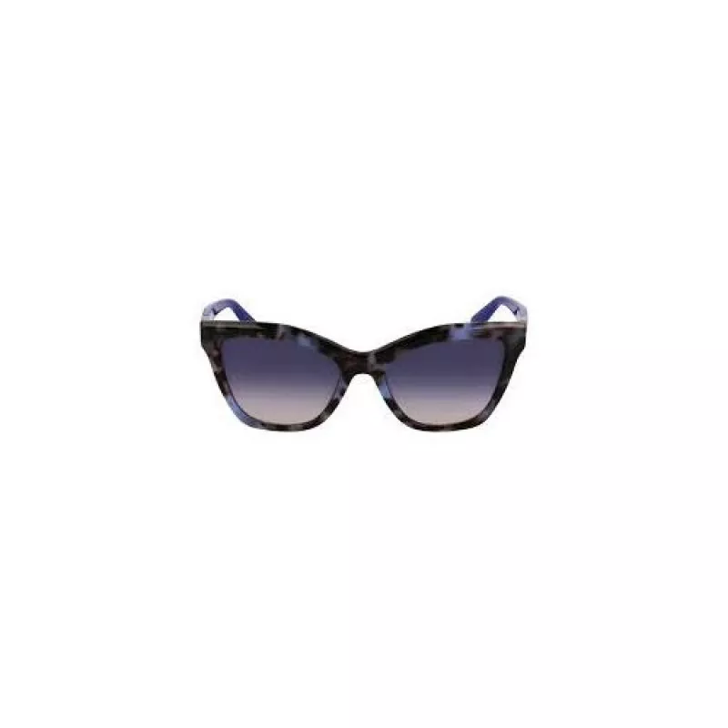 LIU JO dames zonnebril LJ804S-430 Havana acetaat vierkant montuur bruin verloopglazen 54mm