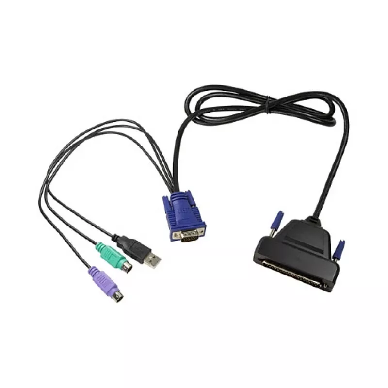 LOGILINK 19 inch LCD-KVM-console met VGA, US-toetsenbordindeling (LC902US)