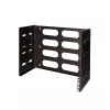 Logilink 19-inch wandbehuizing, 8U, zwart, open frame