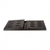 Logilink 19-inch wandbehuizing, 8U, zwart, open frame