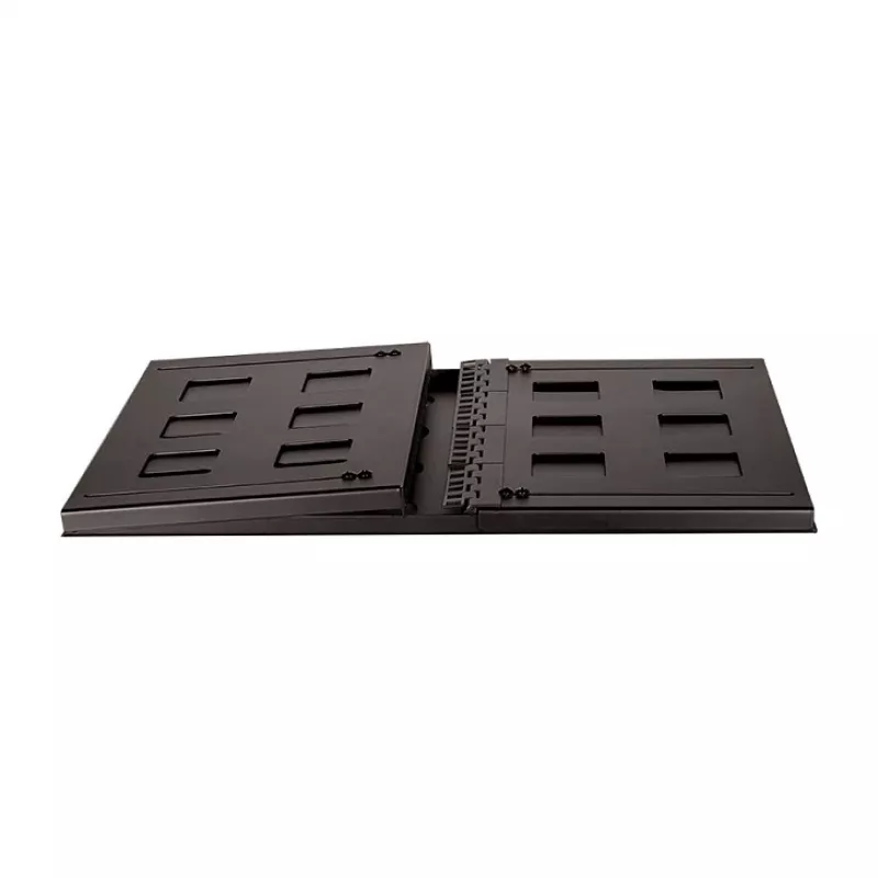 Logilink 19-inch wandbehuizing, 8U, zwart, open frame
