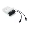 LogiLink 2.5 inch HDD-opbergbox voor 2 HDD/SSD, wit