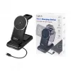 Logilink 4-in-1 draadloze tafellader, 15W Qi laadstation (PA0292)