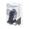 Logilink 4-in-1 draadloze tafellader, 15W Qi laadstation (PA0292)