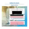 LogiLink LCD-schrijftablet 8,5 inch meerkleurig roze AA0180