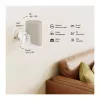 LogiLink BP0207W luidsprekerwandsteun voor Sonos Era 100 & Era 300, wit, max. 5 kg