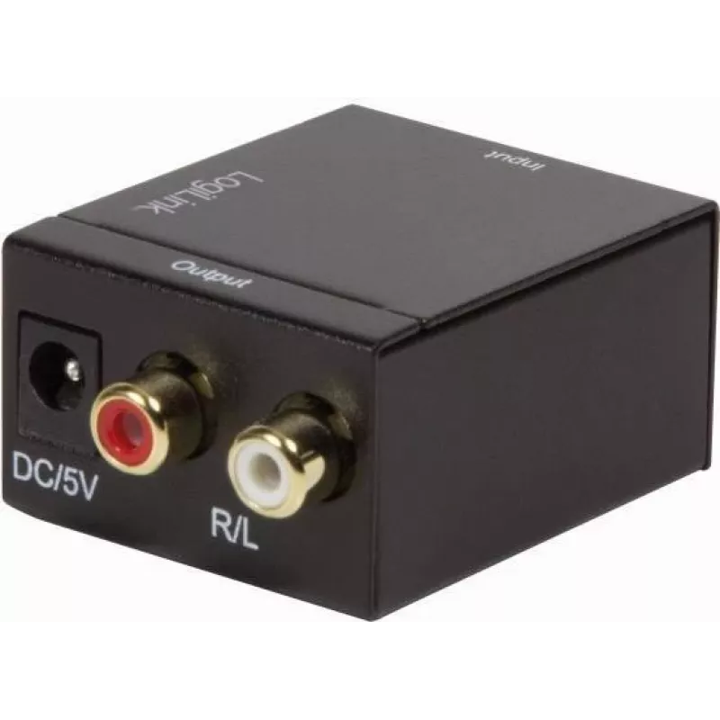 LogiLink CA0100 digitaal-analoog audioconverter (SPDIF/coax naar RCA stereo)
