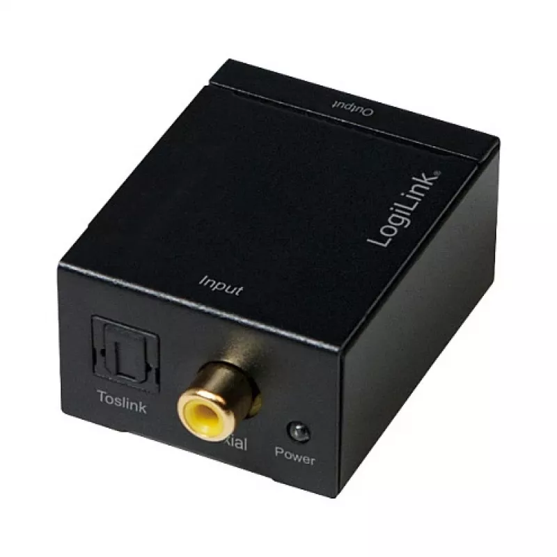 LogiLink CA0100 digitaal-analoog audioconverter (SPDIF/coax naar RCA stereo)