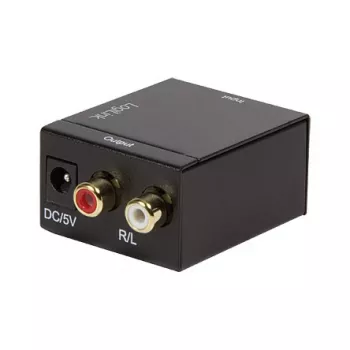 LogiLink CA0100 digitaal-analoog audioconverter (SPDIF/coax naar RCA stereo)