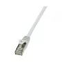 LogiLink Cat.5e F/UTP patchkabel, 3 m, grijs, RJ45, snagless, 1 Gbit/s