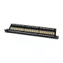 LogiLink Cat.6A patchpaneel 24-poorts UTP, 1U, 90° IDC