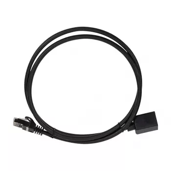 LogiLink Cat.6A Premium patchkabel-verlenging, S/FTP, zwart, 3 m