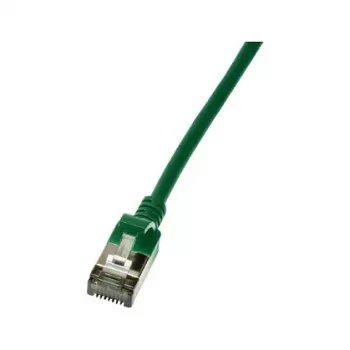LogiLink CQ9025S Cat.6A U/FTP SlimLine patchkabel, TPE, 0,5 m, groen