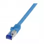 LOGILINK Cat.6A S/FTP ultraflex patchkabel, GHMT-gecertificeerd, blauw, 5,0 m