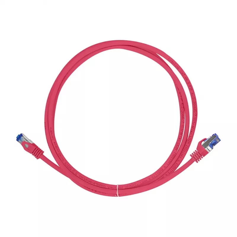 LogiLink Cat.6A S/FTP Ultraflex patchkabel, GHMT-gecertificeerd, rood, 0,25 m