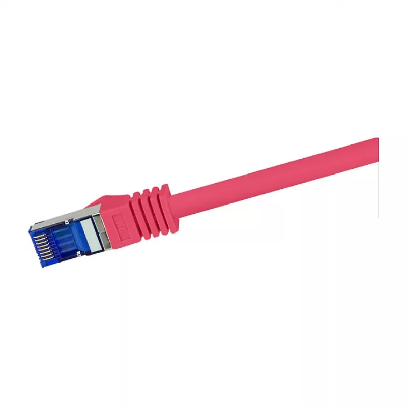 LogiLink Cat.6A S/FTP Ultraflex patchkabel, GHMT-gecertificeerd, rood, 0,25 m