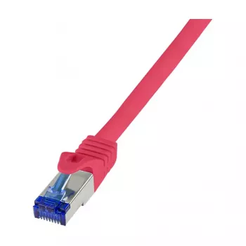 LogiLink Cat.6A S/FTP Ultraflex patchkabel, GHMT-gecertificeerd, rood, 1,0 m