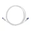 LogiLink Cat.6A S/FTP Ultraflex patchkabel, grijs, 1,0 m, GHMT-gecertificeerd