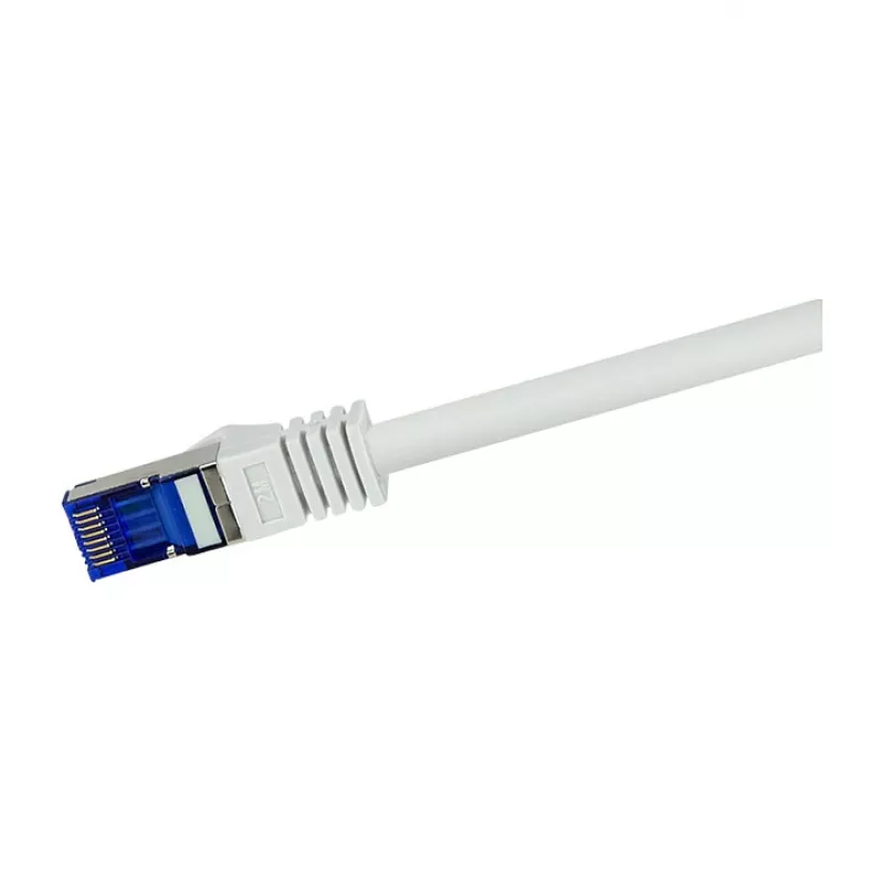 LogiLink Cat.6A S/FTP Ultraflex patchkabel, grijs, 1,0 m, GHMT-gecertificeerd